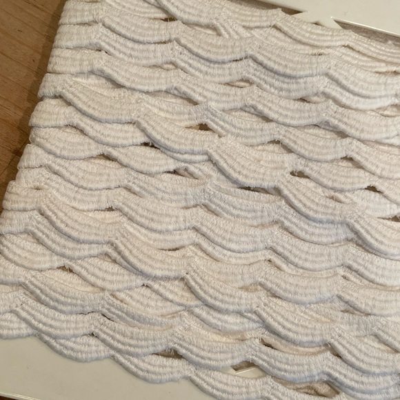 Vintage Scalloped Sewing Bundle 100% cotton 2 white classic trims - Picture 2 of 5